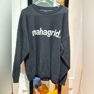 SKZ Mahagrid Collab black sweater
